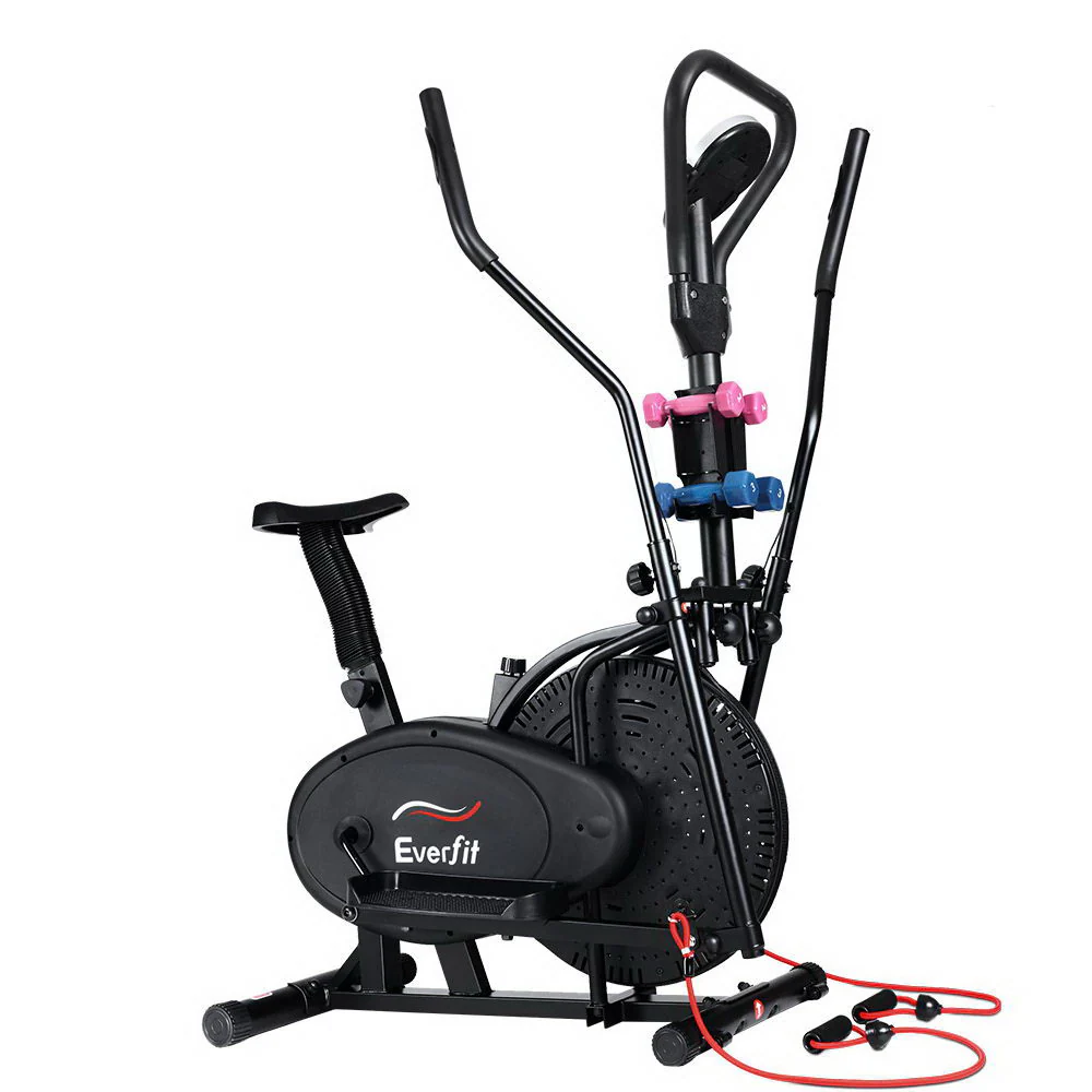 everfit exercise bike 6 in 1 elliptical cross trainer home gym indoor cardio everfit exercise bike 6 in 1 elliptical cross trainer home gym indoor cardio
