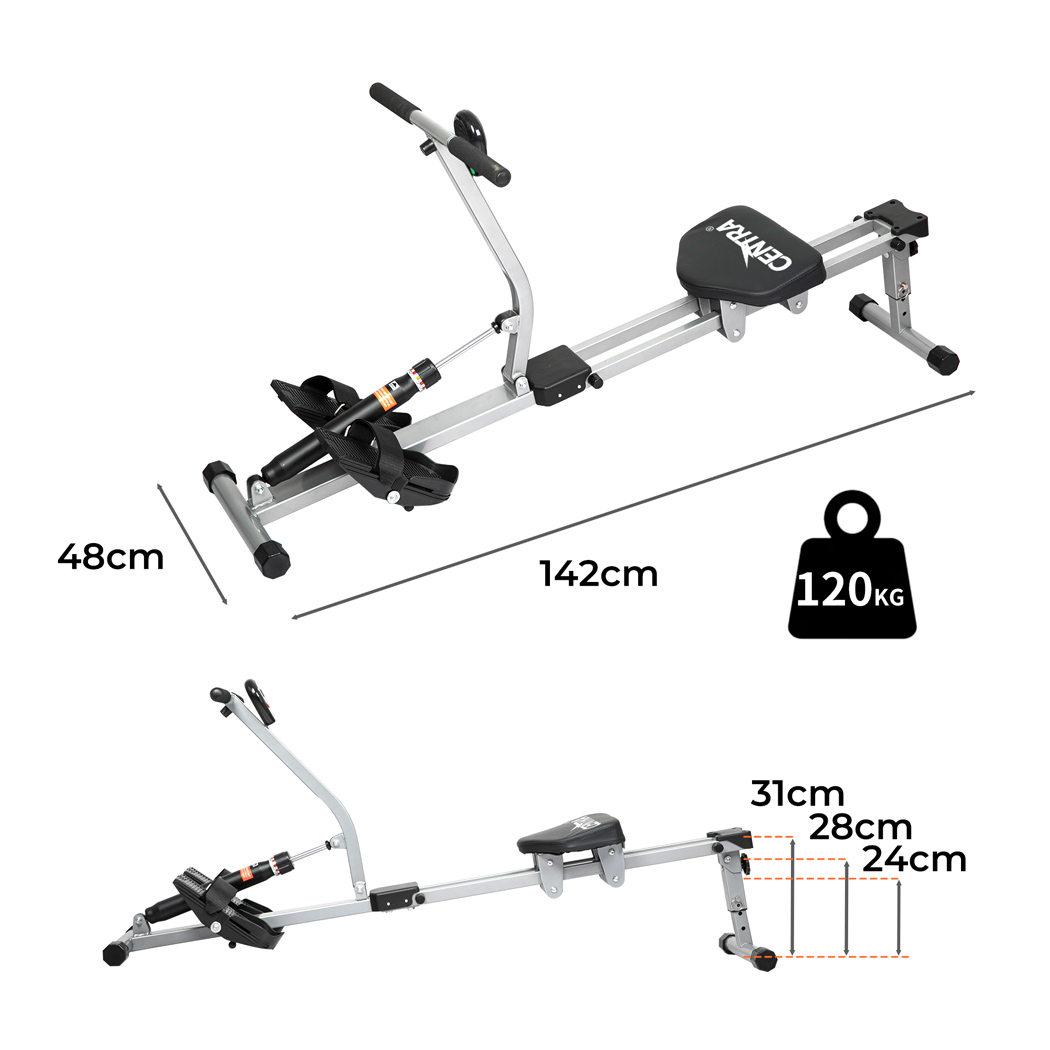 centra hydraulic rowing machine 12 levels centra hydraulic rowing machine 12 levels