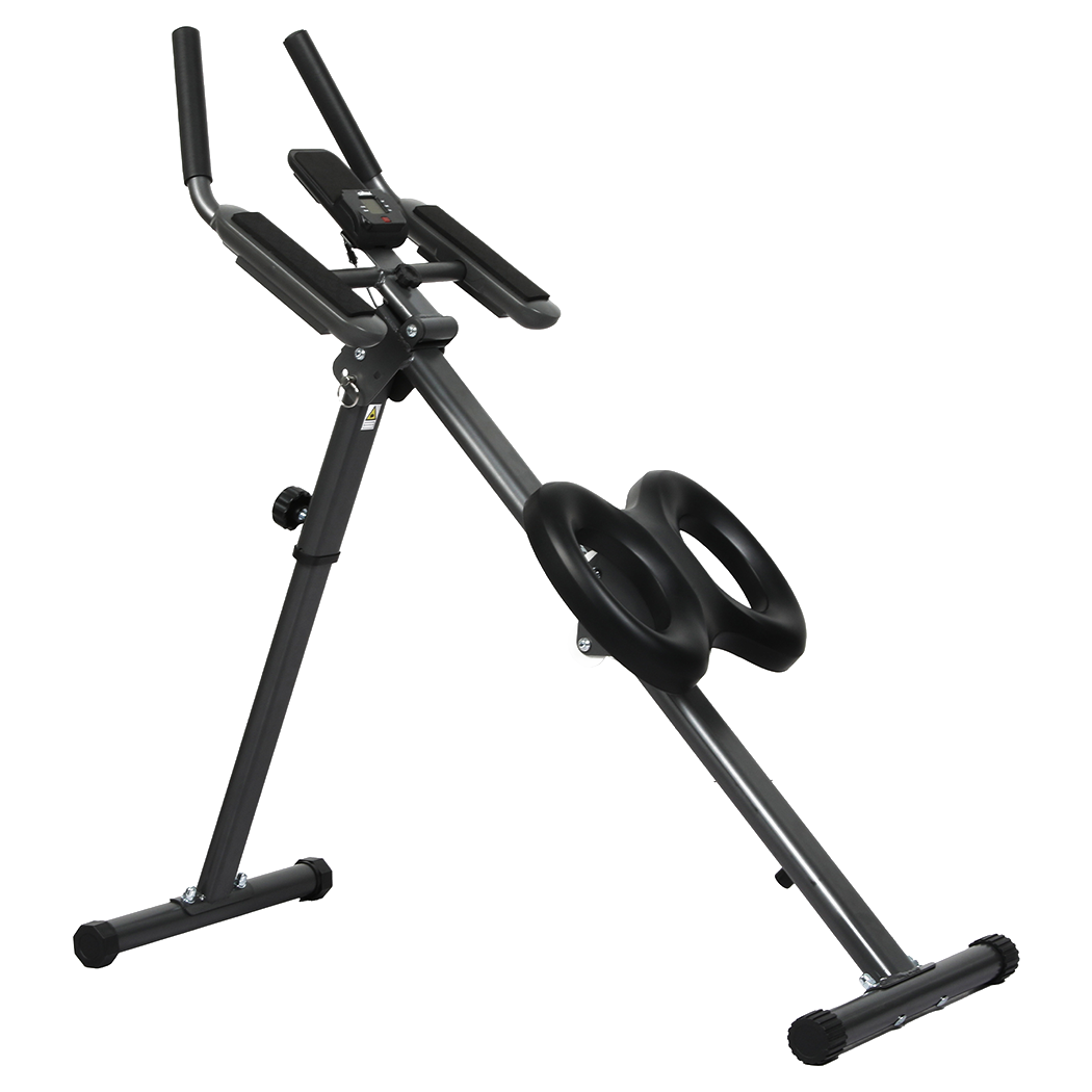 centra foldable adjustment ab machine black centra foldable adjustment ab machine black