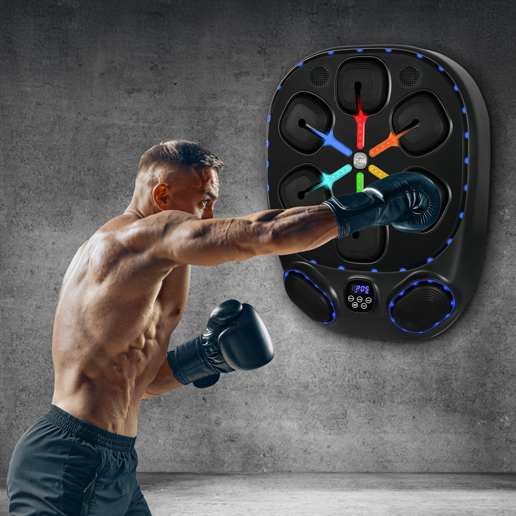 centra smart music boxing machine wall mounted black centra smart music boxing machine wall mounted black