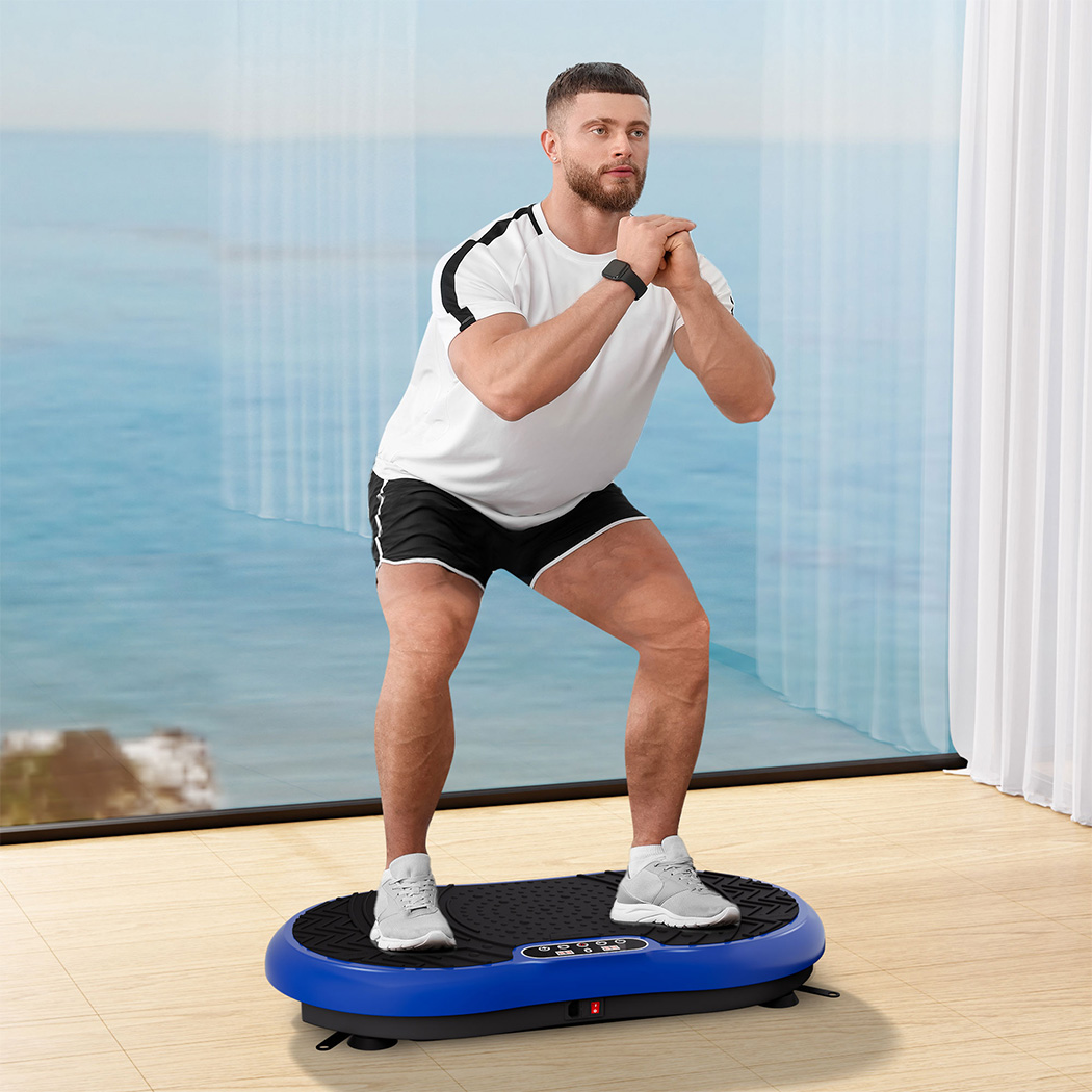 centra vibration plate train exercise machine blue centra vibration plate train exercise machine blue
