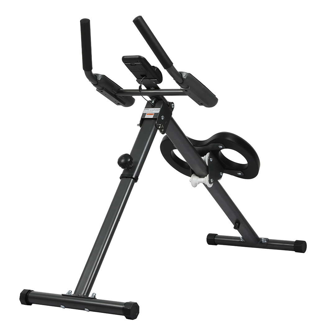 centra foldable adjustment ab machine black centra foldable adjustment ab machine black