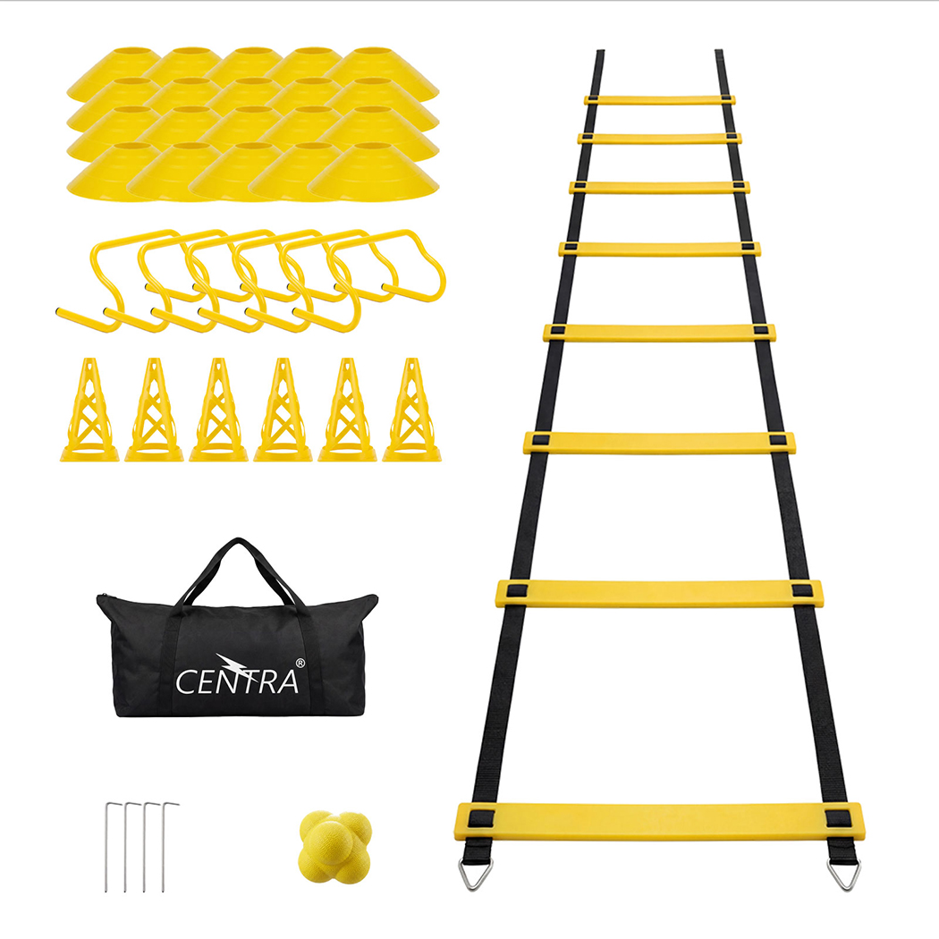 centra 39pcs speed agility training set soccer training equipment workout centra 39pcs speed agility training set soccer training equipment workout