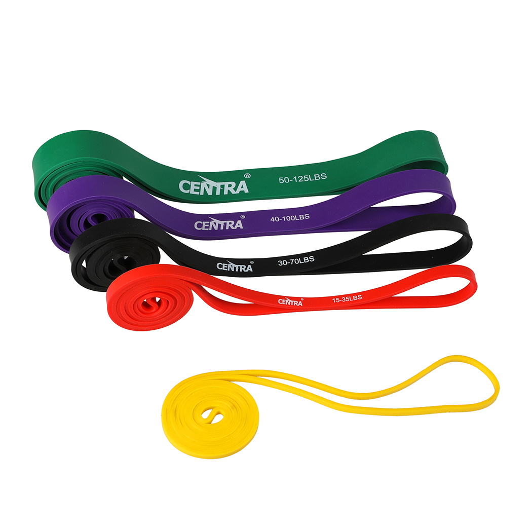 centra set of 5 heavy duty resistance bands centra set of 5 heavy duty resistance bands