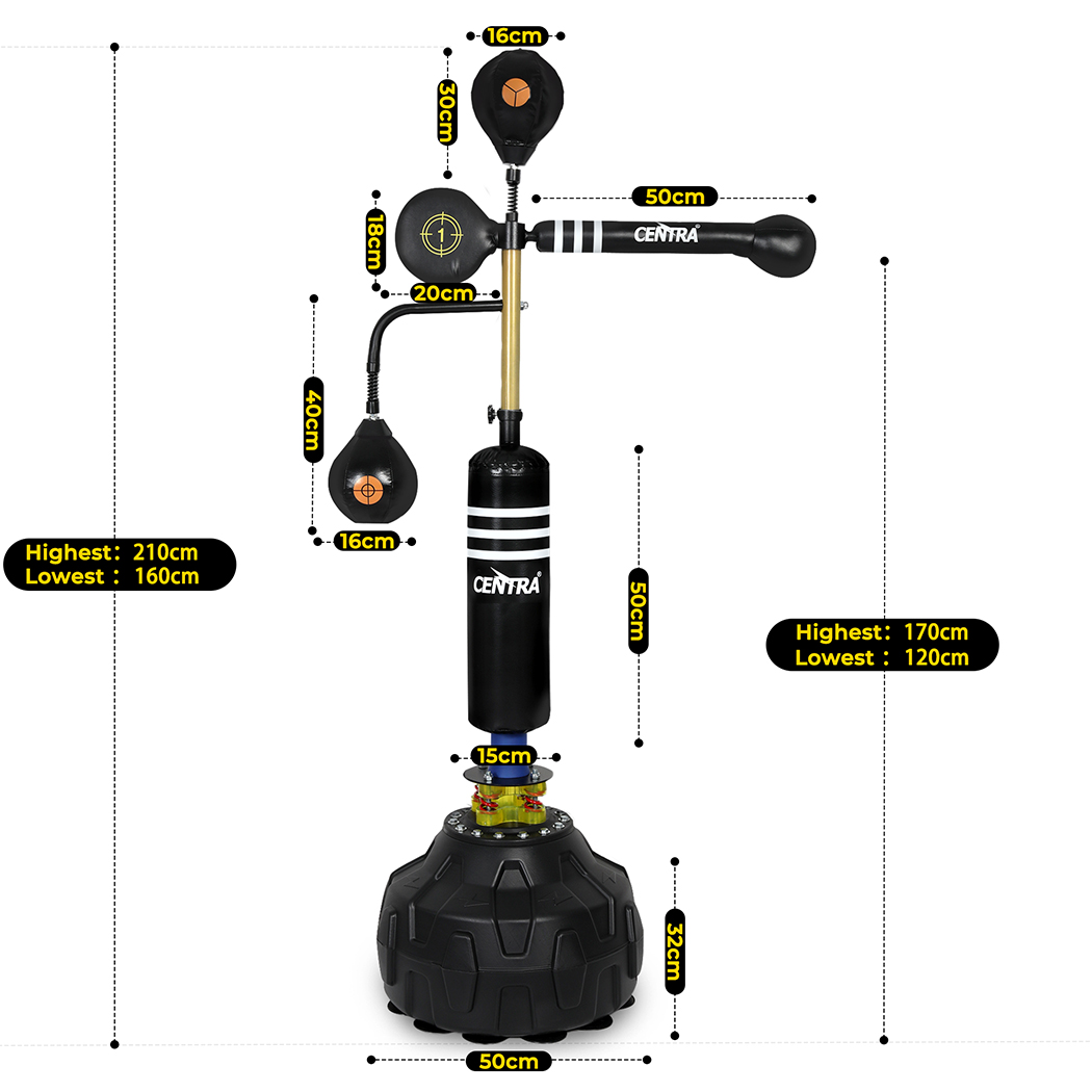 centra boxing speed ball free standing punching bag reflect reaction training centra boxing speed ball free standing punching bag reflect reaction training