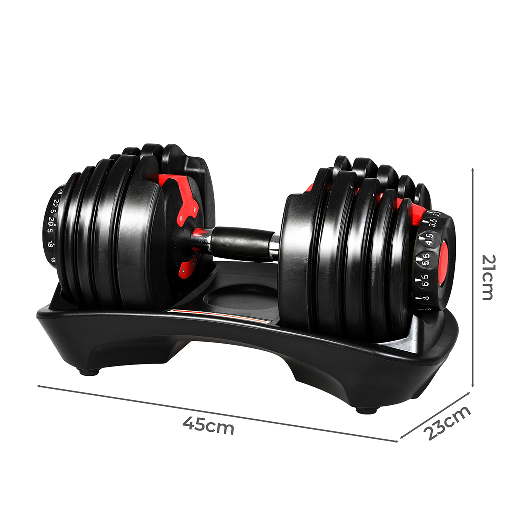 centra 24kg adjustable dumbbell set home gym centra 24kg adjustable dumbbell set home gym