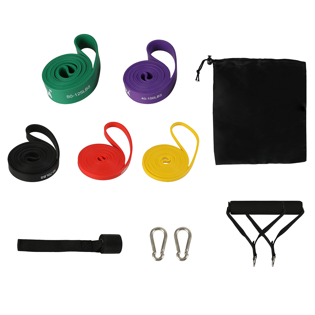 centra set of 5 heavy duty resistance bands centra set of 5 heavy duty resistance bands