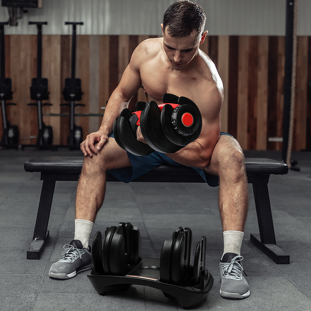 centra 24kg adjustable dumbbell set home gym centra 24kg adjustable dumbbell set home gym